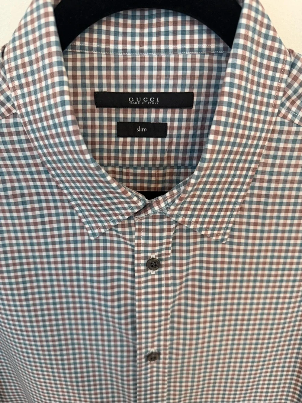 Gucci Men’s Long-Sleeve Button Down Dress Shirt
